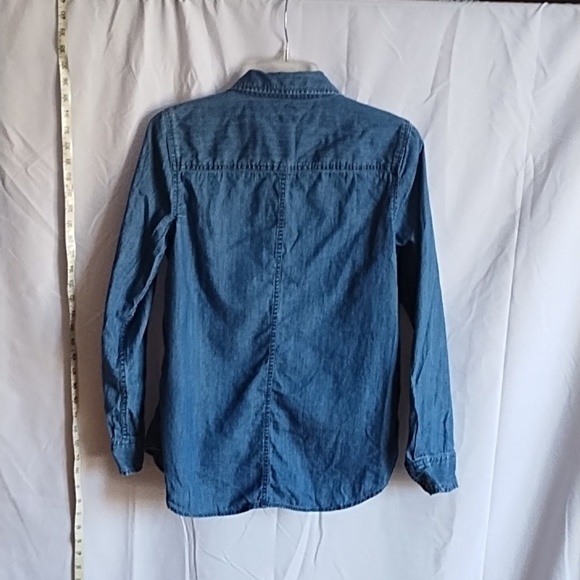 Talbot's denim button front shirt size S - Picture 5 of 6